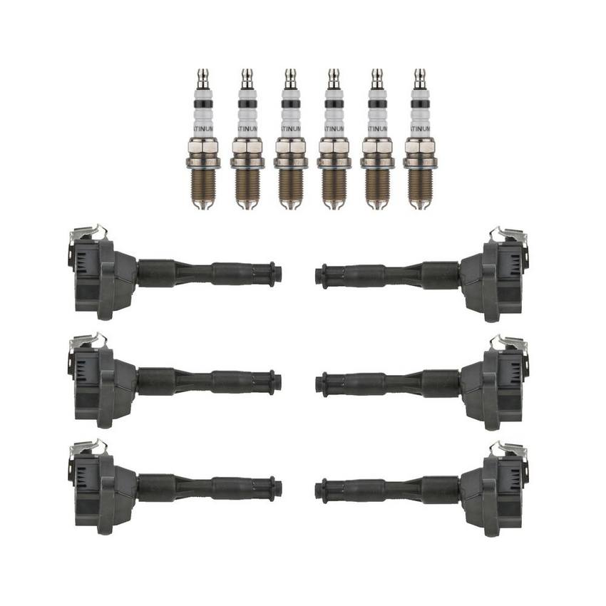 BMW Ignition Coil Kit - (6 Pieces) (Platinum) 12137599219 - Bosch